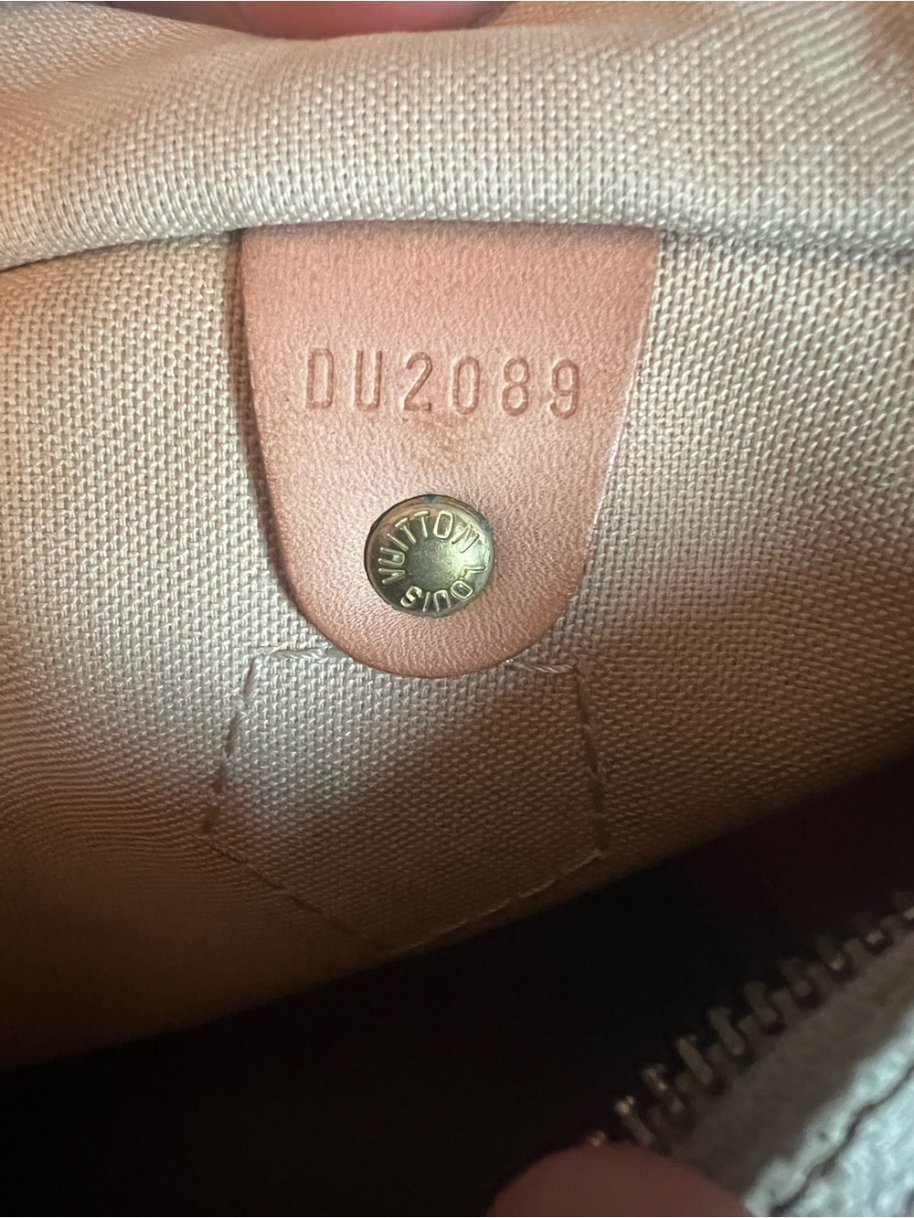 Louis Vuitton Damier Azur Speedy 25 - Picture 9 of 13